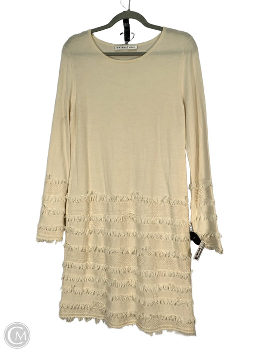 Dress Sweater By Trina Turk In Beige, Size: M