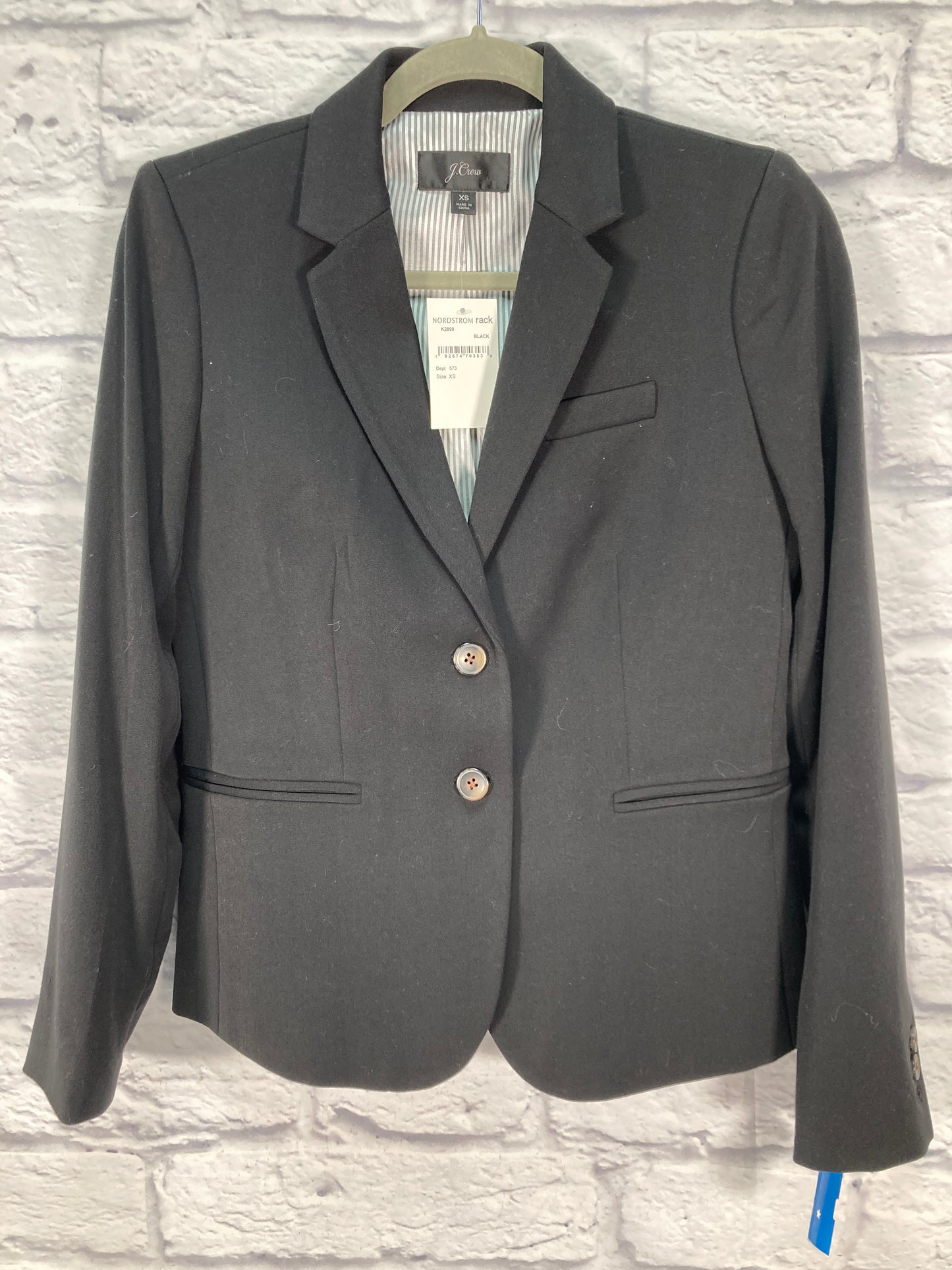 Blazer By J. Crew In Black, Size: Xs