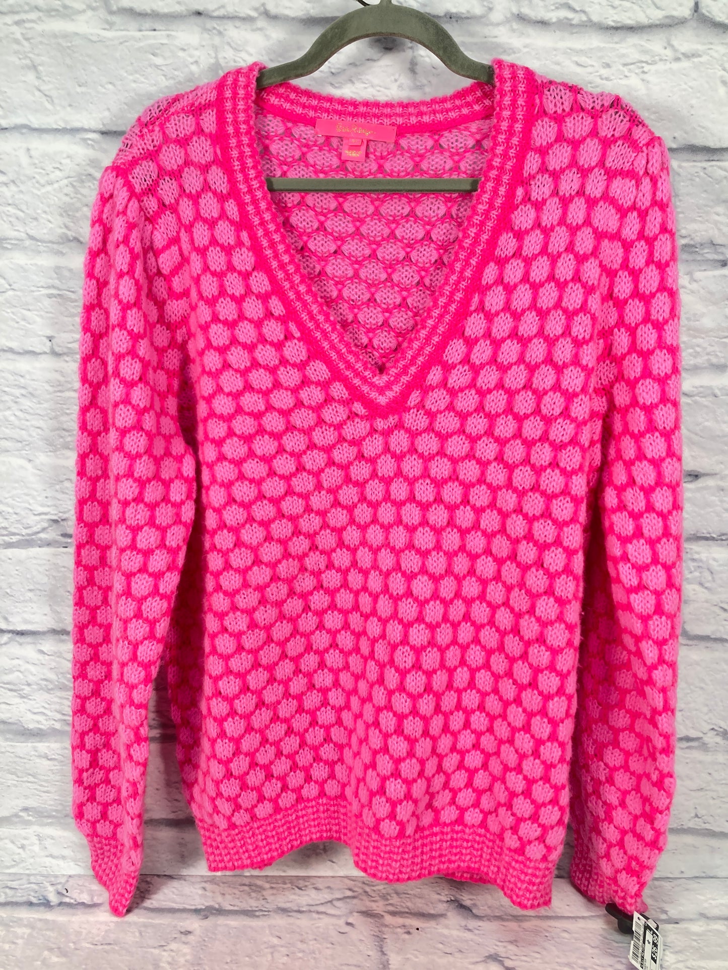 Sweater By Lilly Pulitzer In Pink, Size: Xl