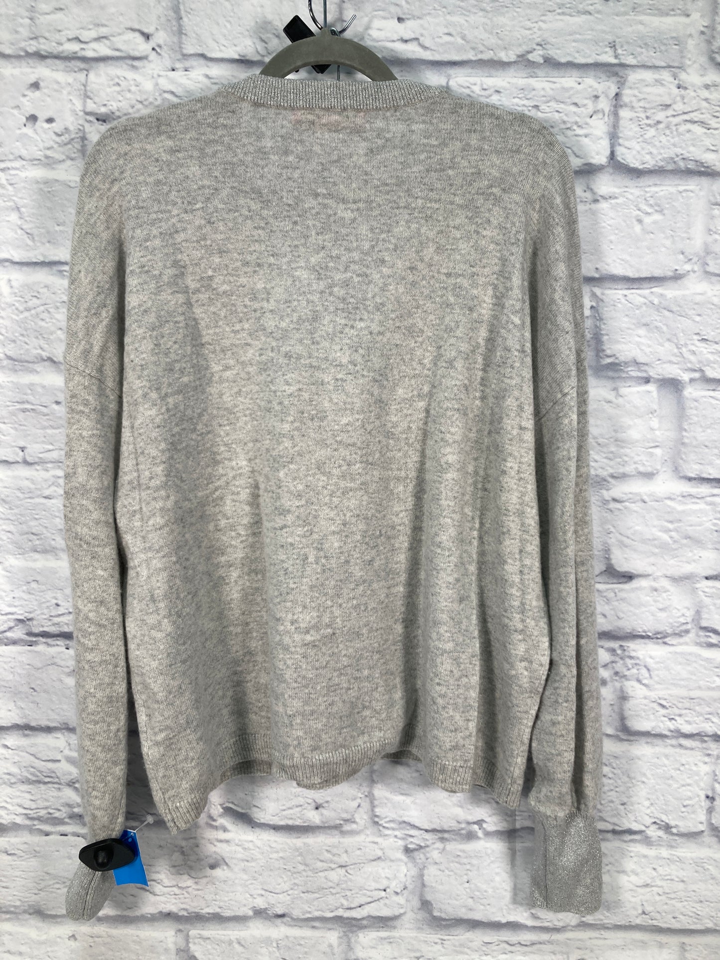 Sweater Cashmere By Lilly Pulitzer In Grey, Size: Xl