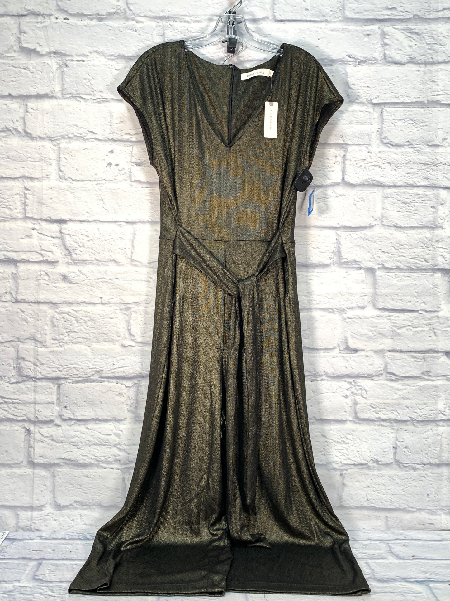 Jumpsuit By Bishop + Young In Gold, Size: Xl