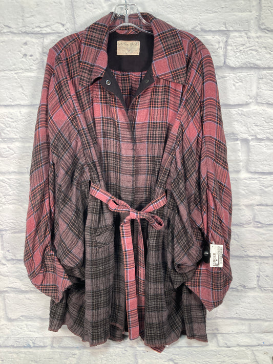 Jacket Other By We The Free In Plaid Pattern, Size: L