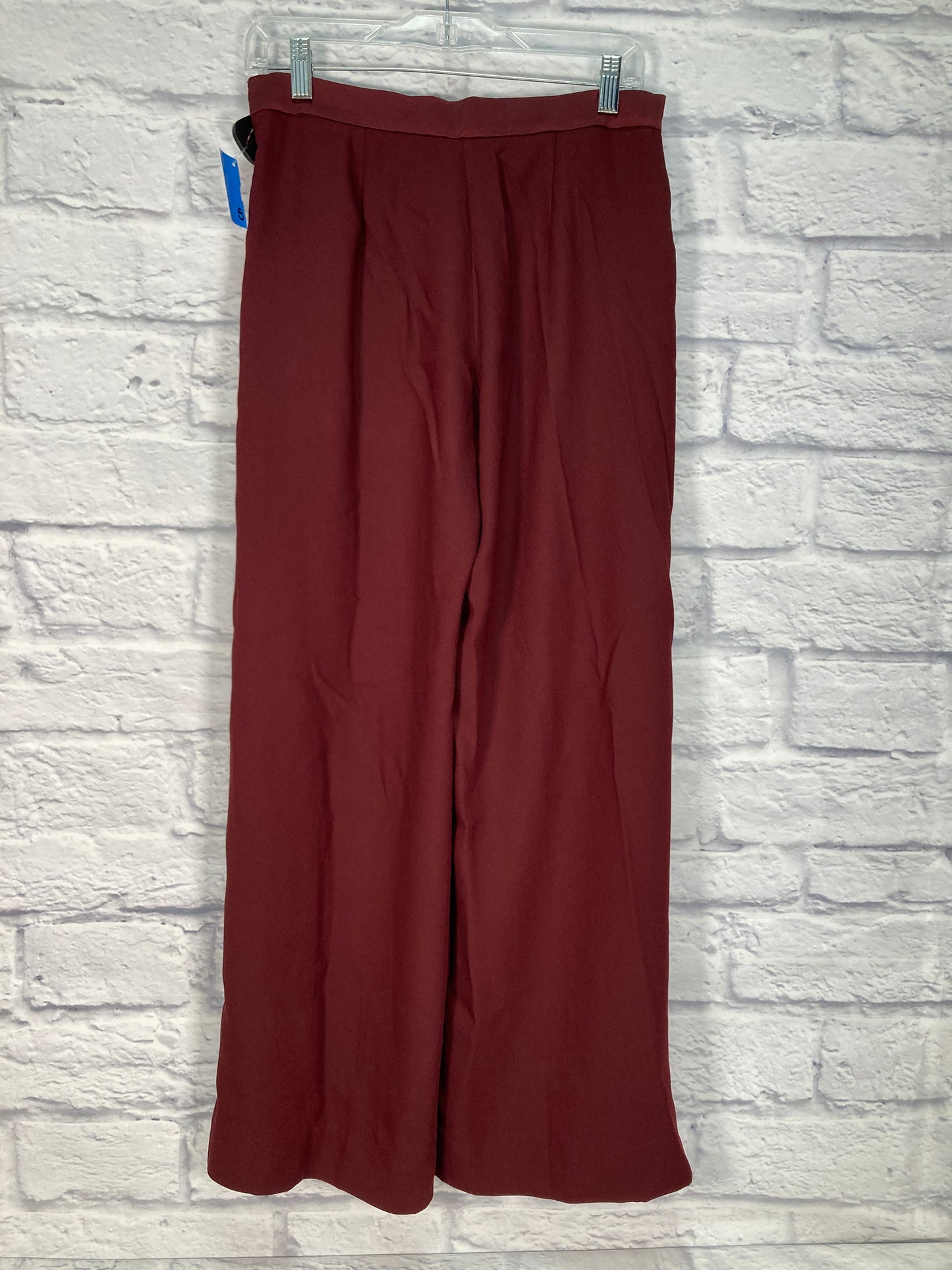 Pants Wide Leg By Banana Republic In Maroon, Size: 2