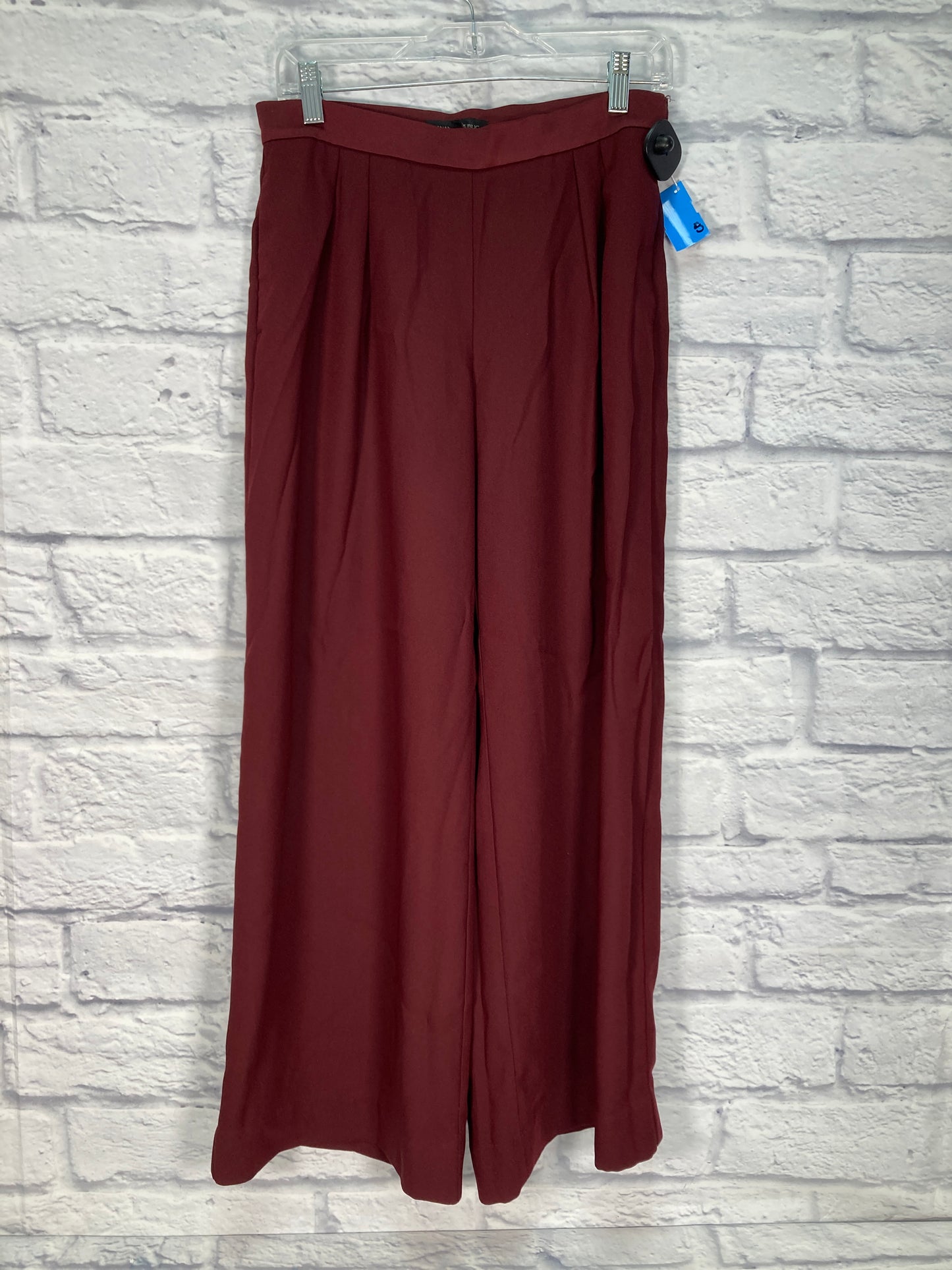 Pants Wide Leg By Banana Republic In Maroon, Size: 2