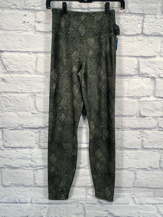 Athletic Leggings By Good American In Snakeskin Print, Size: Xs