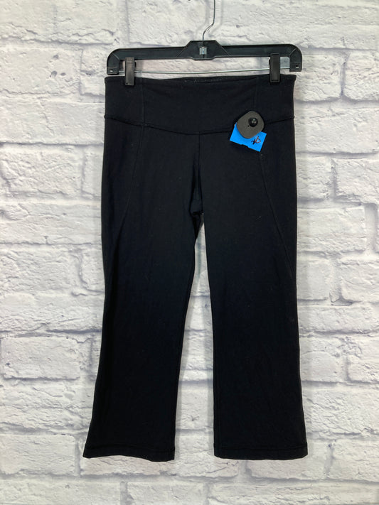 Athletic Capris By Lululemon In Black, Size: S