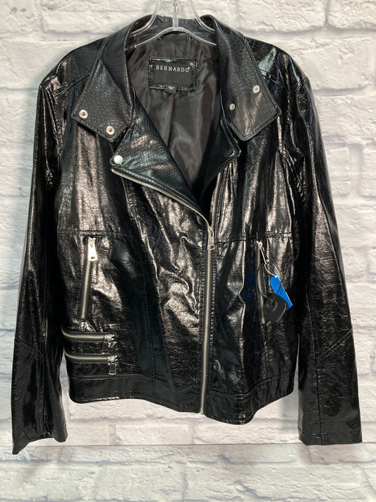 Jacket Moto By Bernardo In Black, Size: Xl