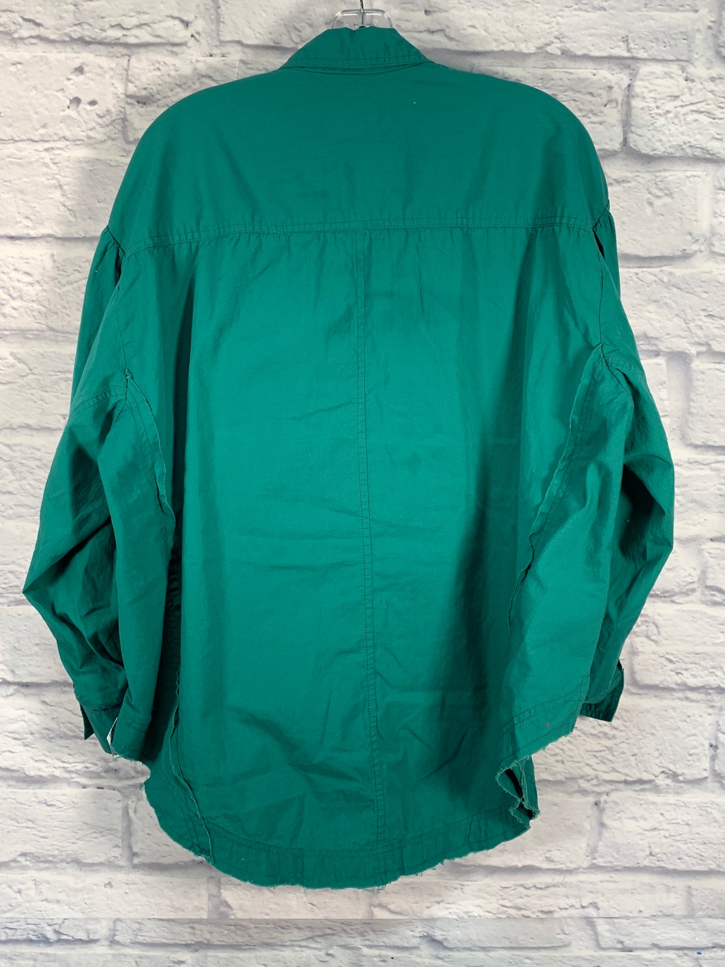 Blouse Long Sleeve By We The Free In Green, Size: M