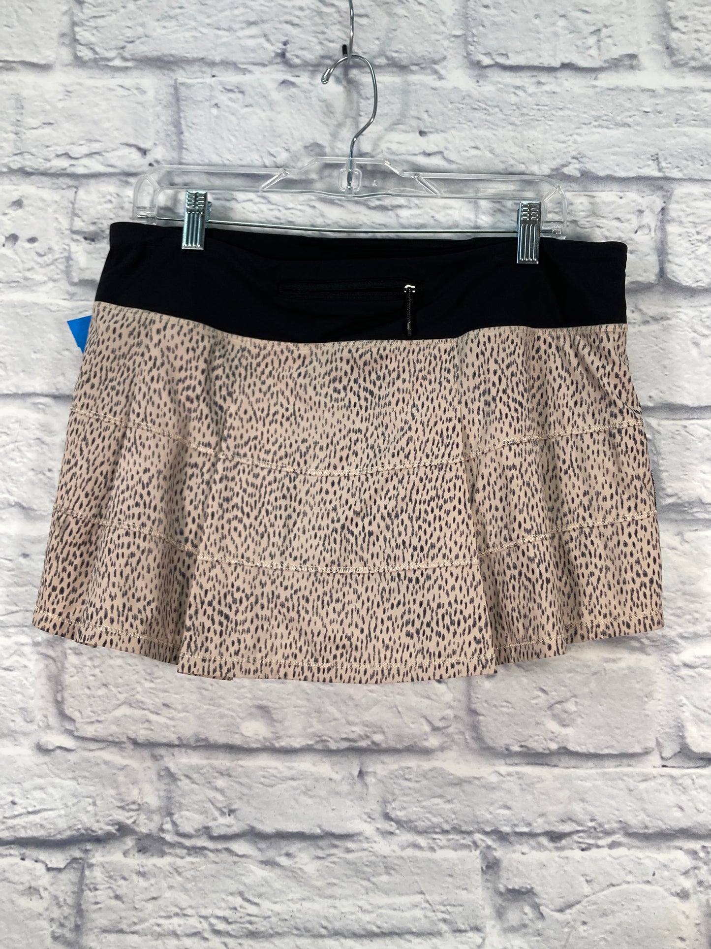 Athletic Skort By Lululemon In Animal Print, Size: L