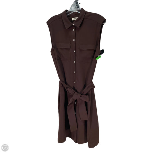 Dress Party Midi By Amanda Uprichard In Brown, Size: L