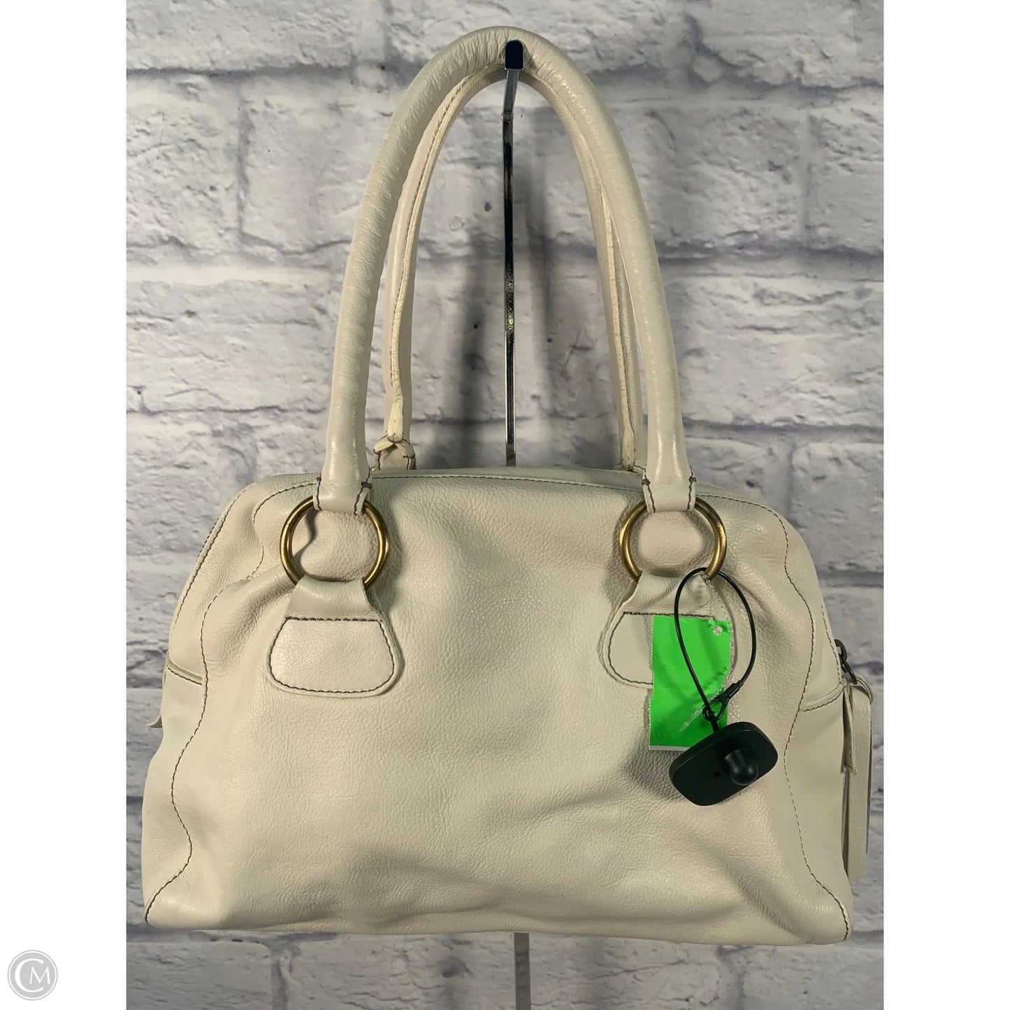 Handbag Leather By Boden, Size: Medium