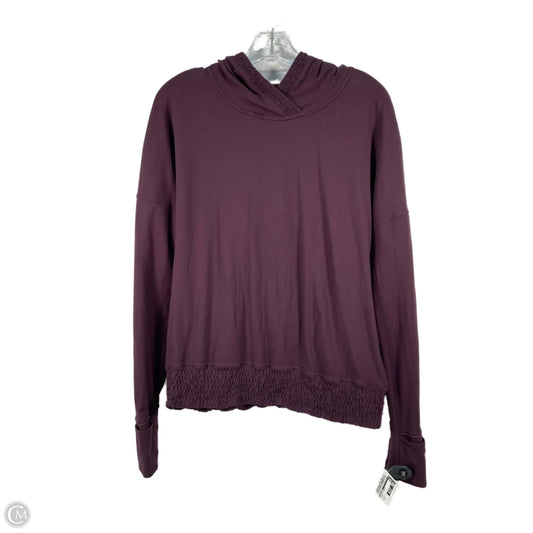 Athletic Jacket By Lululemon In Purple, Size: M