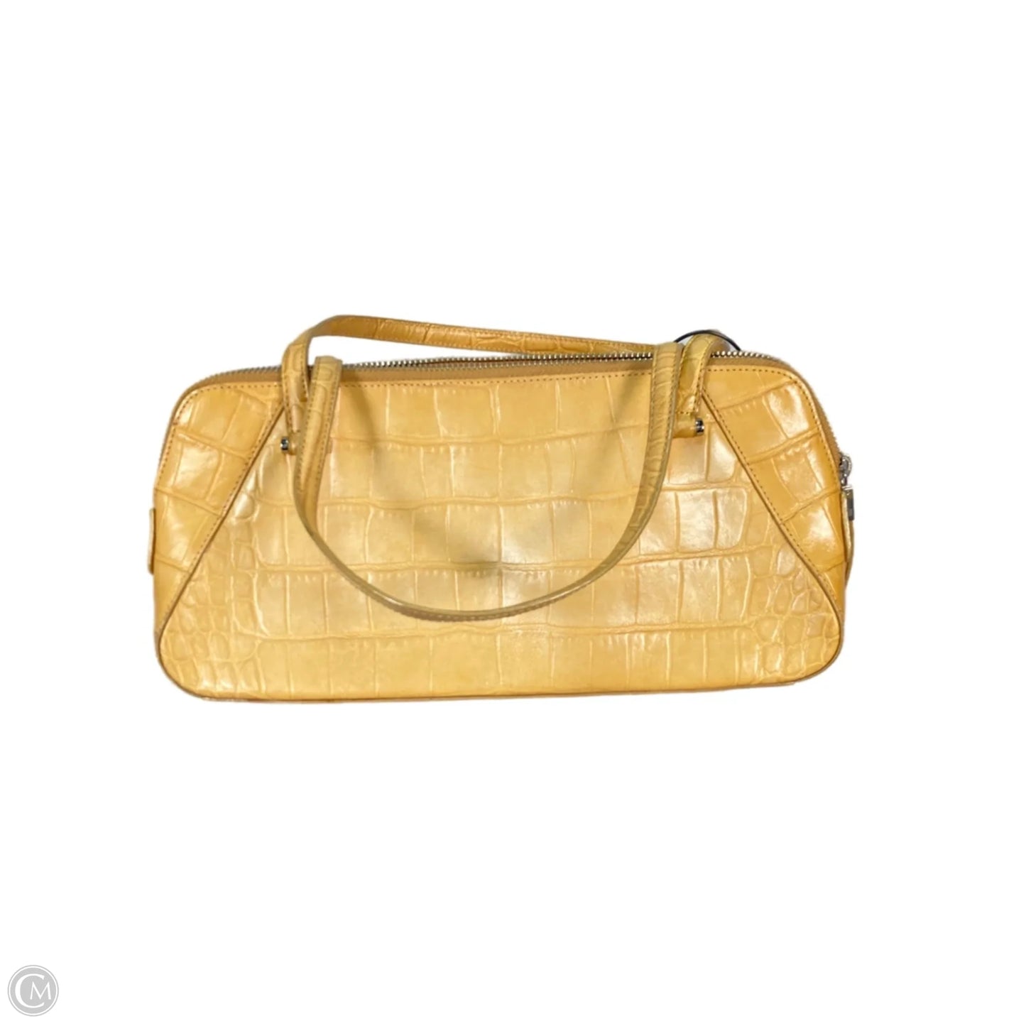 Handbag Leather By Clothes Mentor, Size: Medium