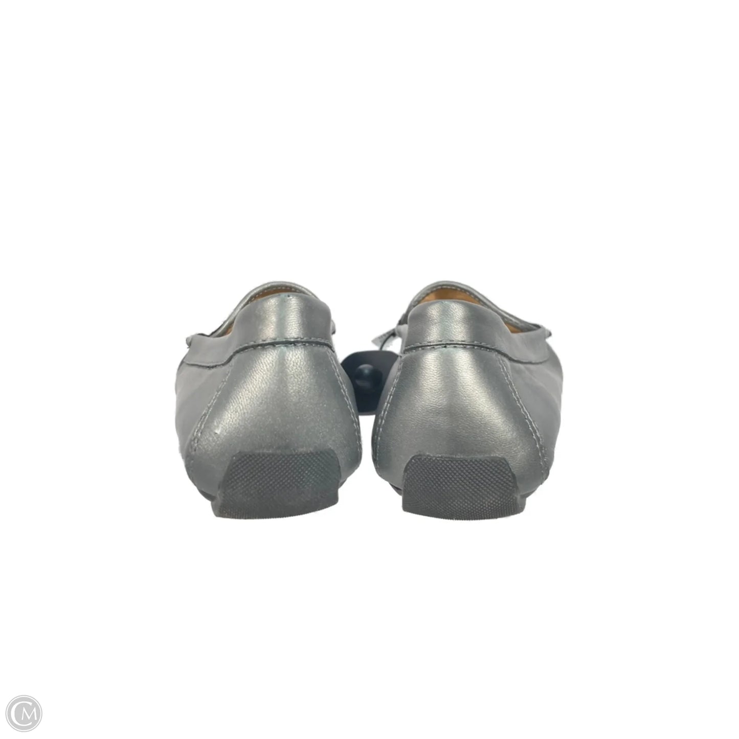 Shoes Flats By Vaneli In Silver, Size: 9.5