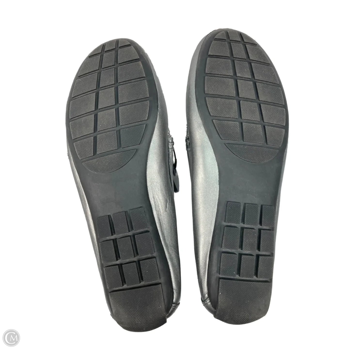 Shoes Flats By Vaneli In Silver, Size: 9.5