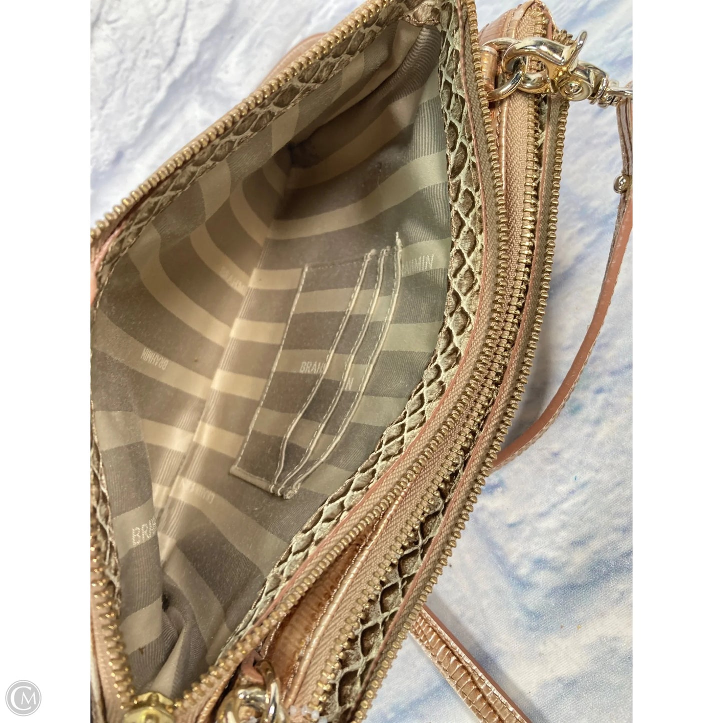 Crossbody Designer By Brahmin, Size: Medium