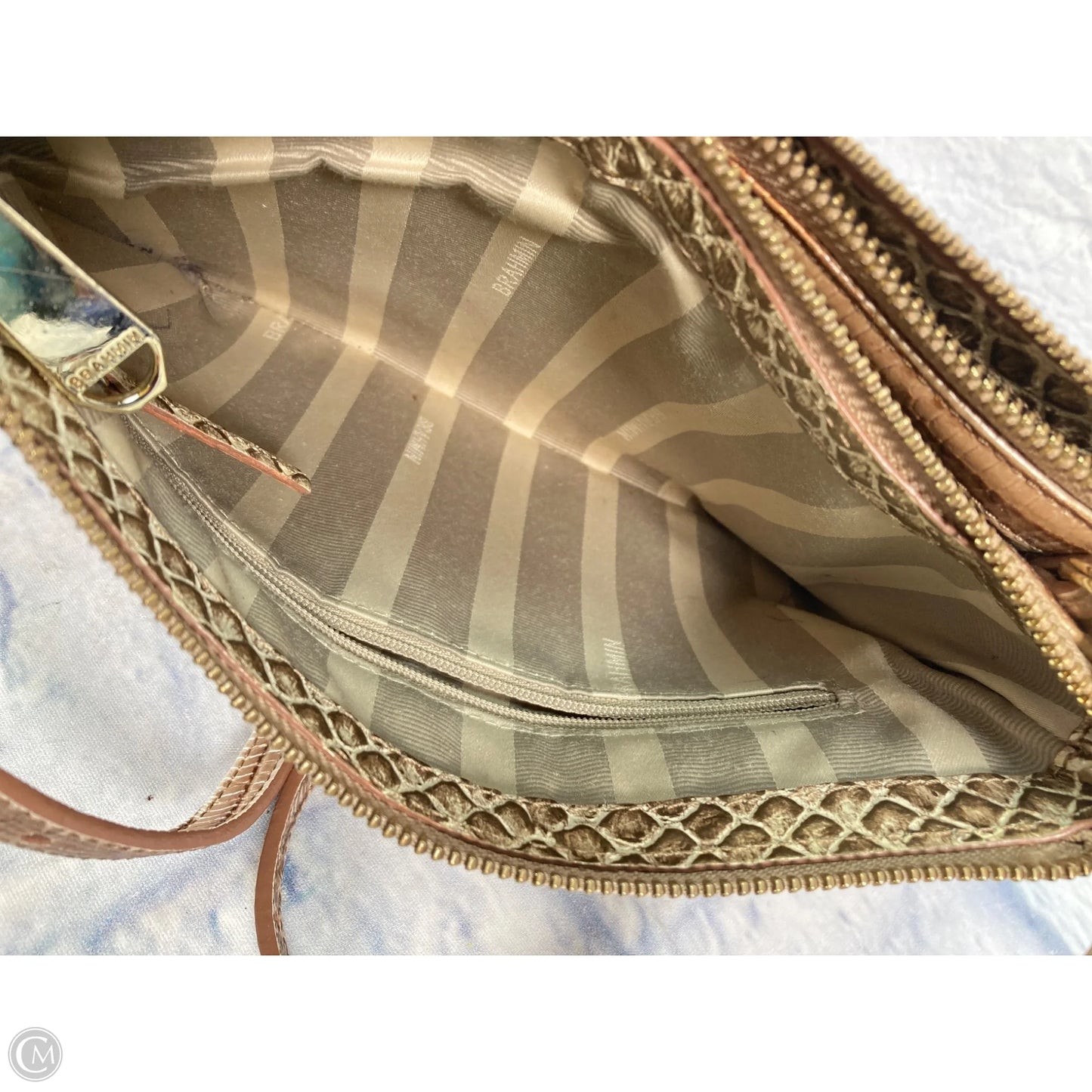 Crossbody Designer By Brahmin, Size: Medium