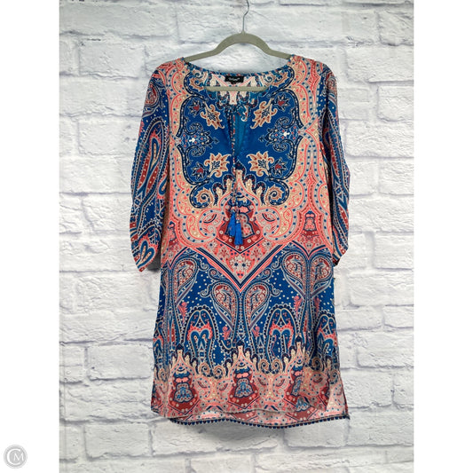 Dress Casual Short By Tolani In Paisley Print, Size: S