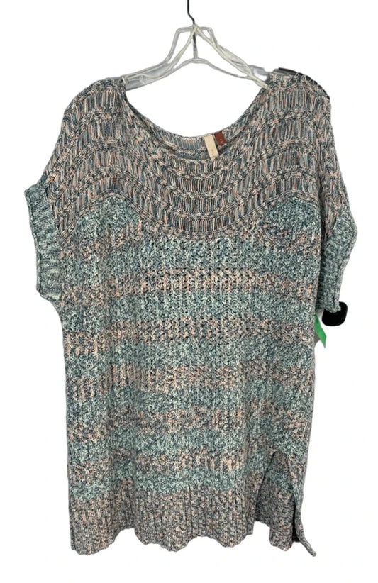 Top Short Sleeve By Pilcro In Multi-colored, Size: Xl