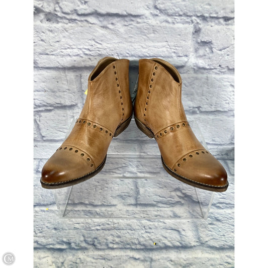 Boots Leather By Diba In Brown, Size: 7.5