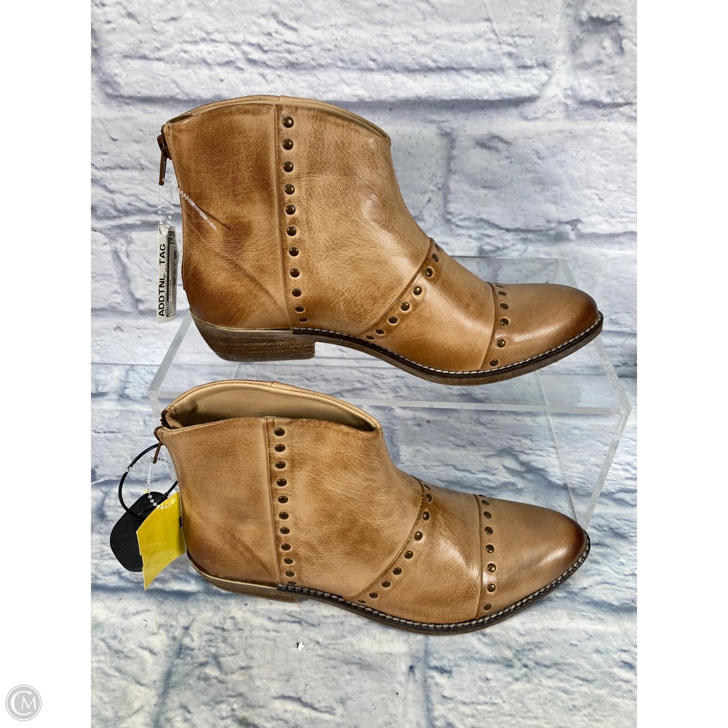 Boots Leather By Diba In Brown, Size: 7.5