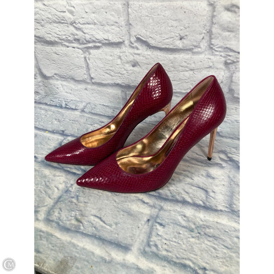 Shoes Heels Stiletto By Clothes Mentor In Purple, Size: 8.5