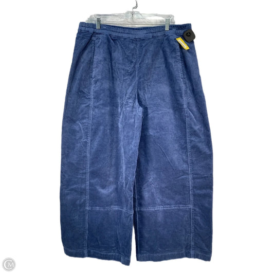 Pants Corduroy By Pilcro In Blue, Size: 20