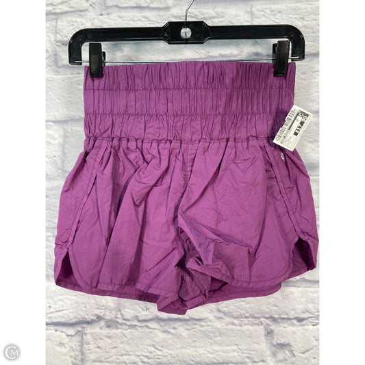 Athletic Shorts By Free People In Purple, Size: S