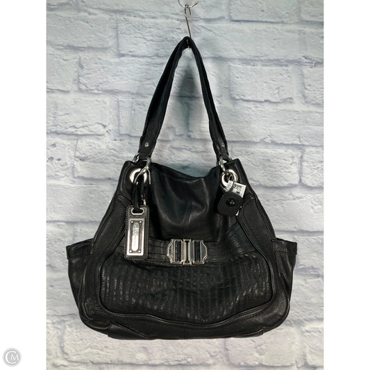 Handbag Leather By B. Makowsky, Size: Large