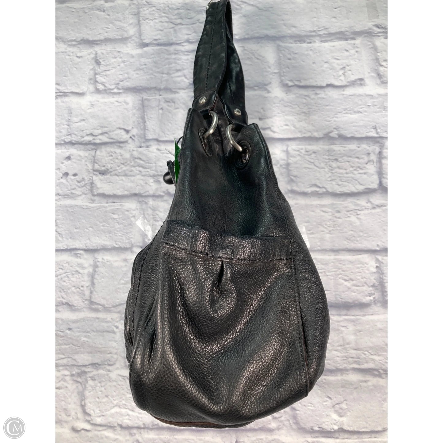 Handbag Leather By B. Makowsky, Size: Large