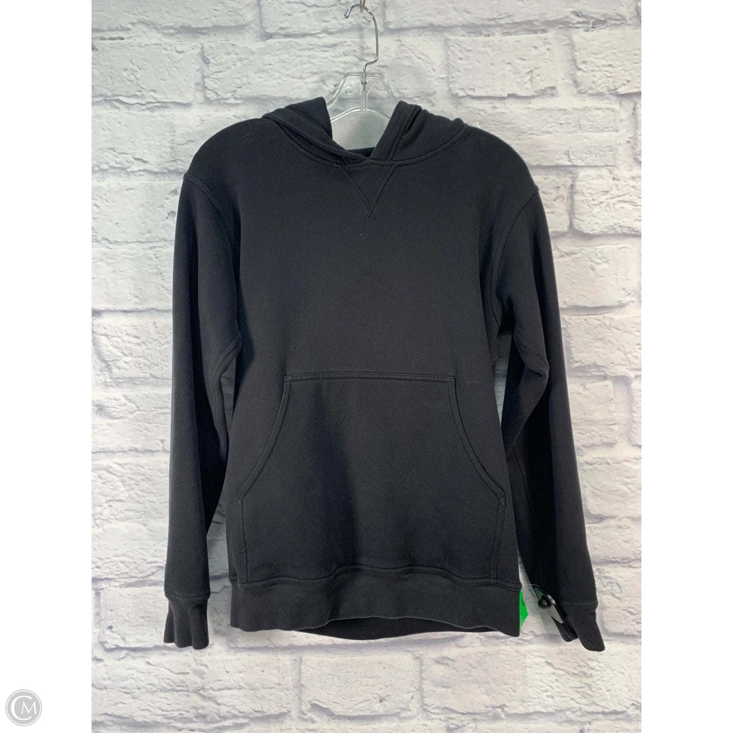 Sweatshirt Hoodie By Lululemon In Black, Size: 4