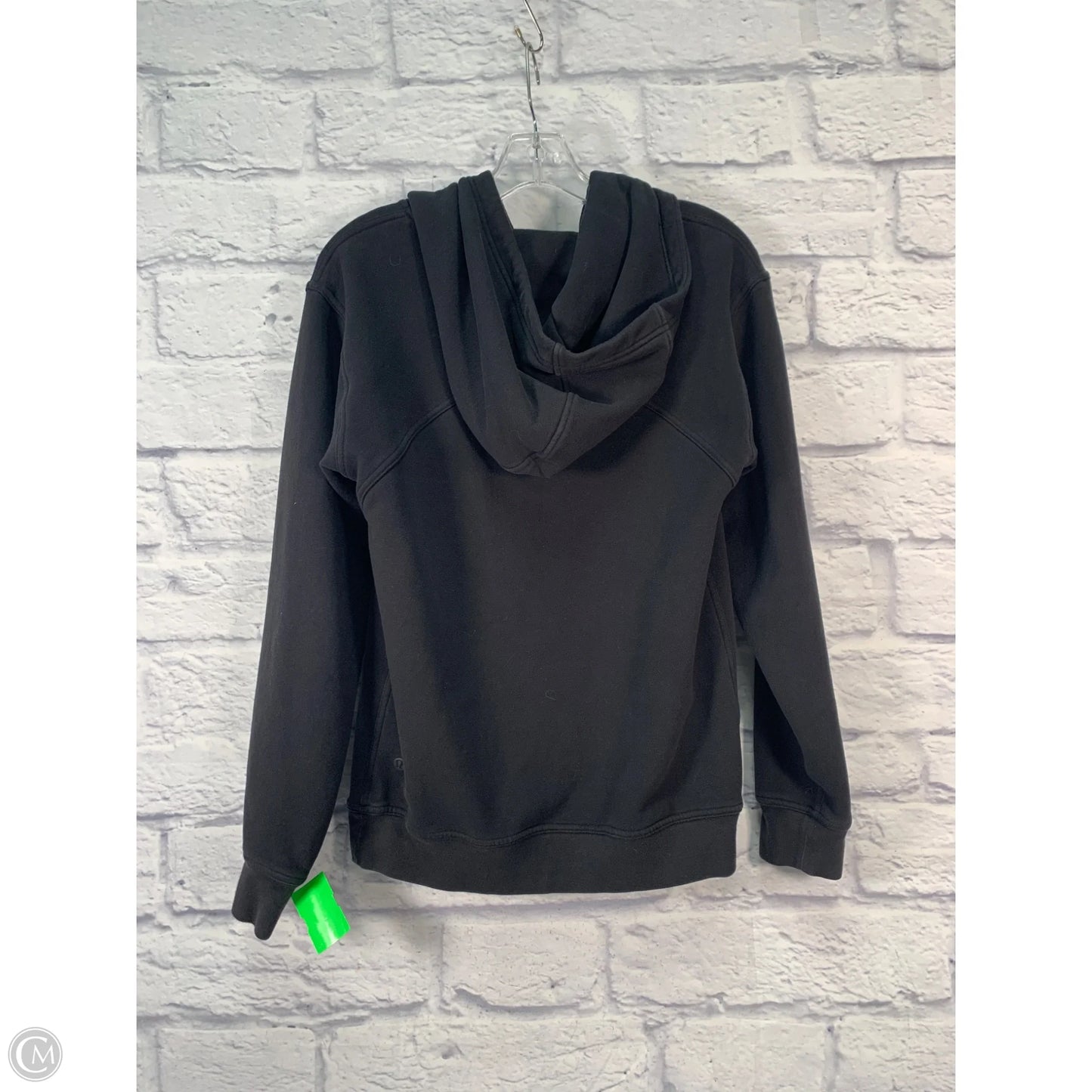 Sweatshirt Hoodie By Lululemon In Black, Size: 4