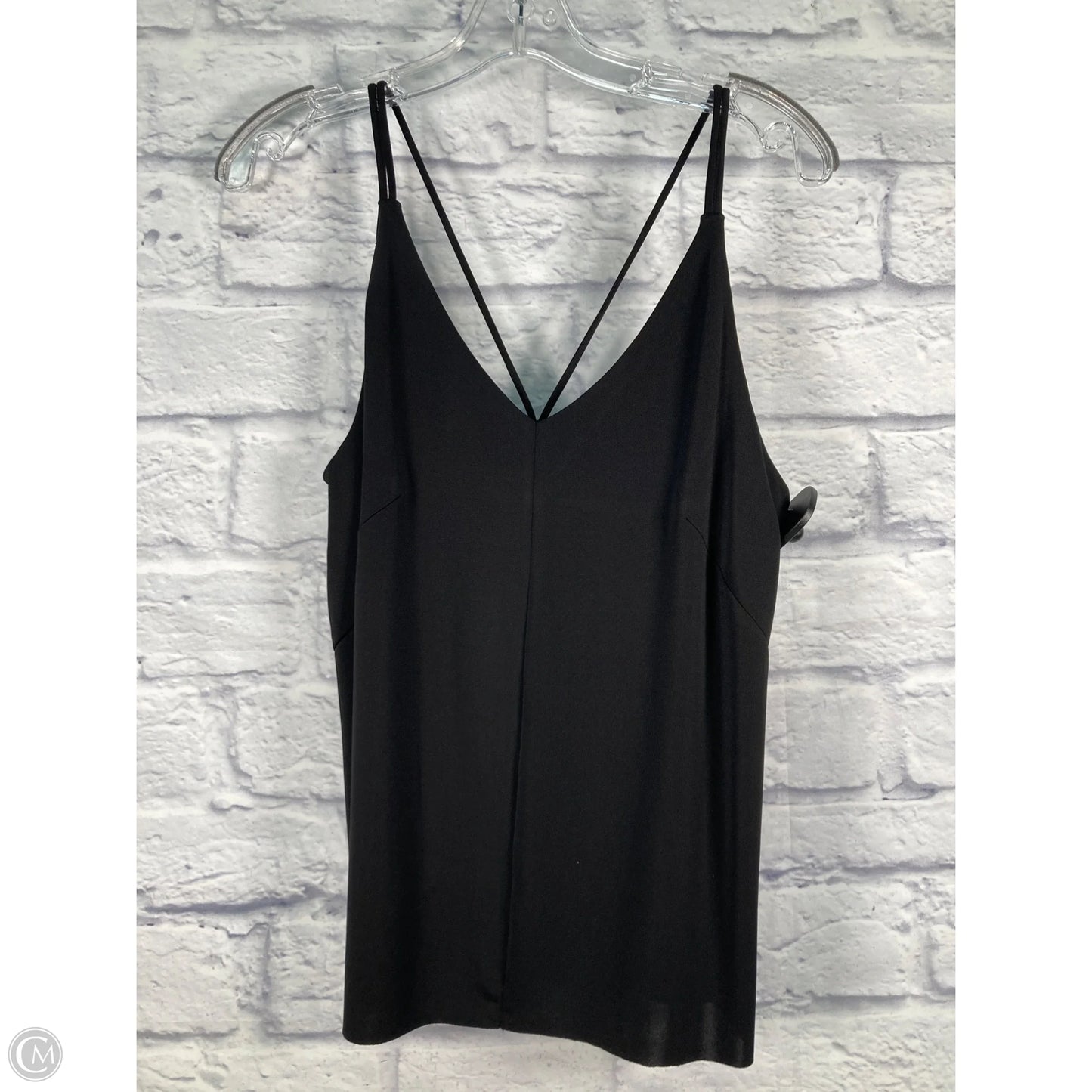 Top Sleeveless By Deletta In Black, Size: M