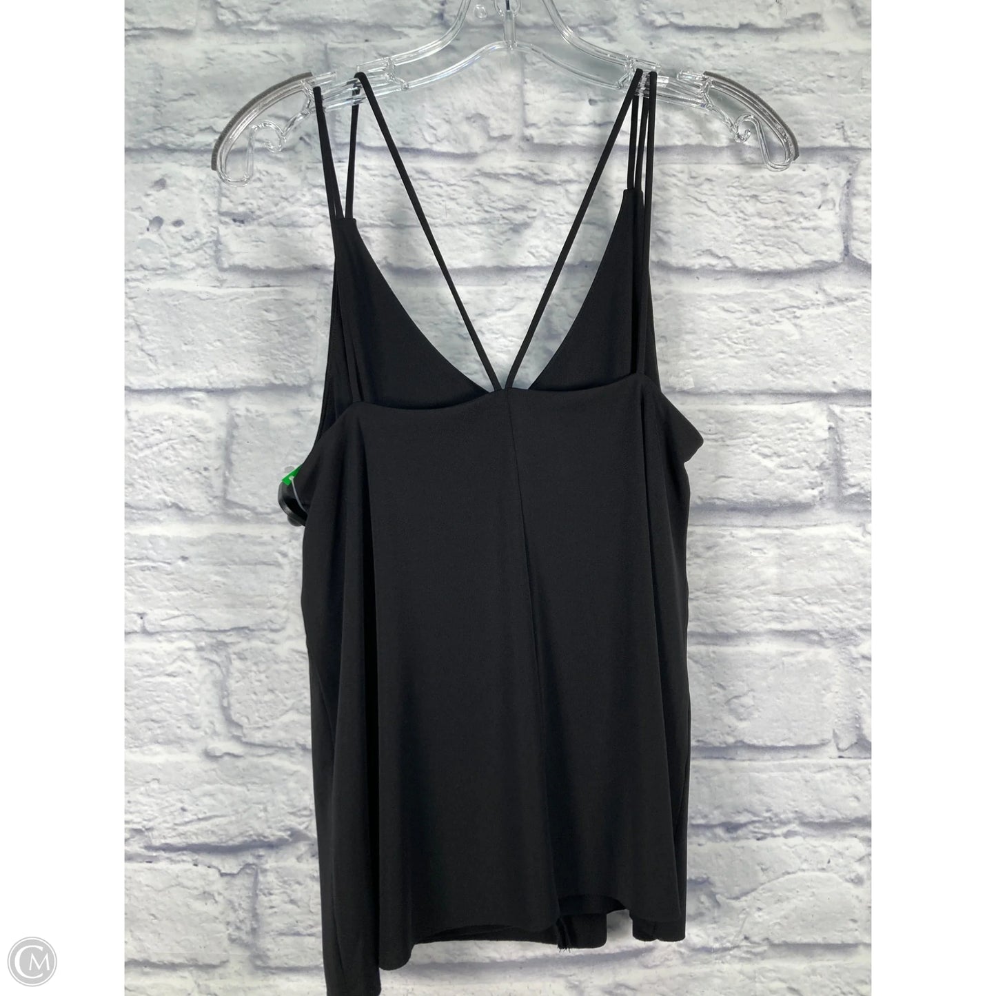 Top Sleeveless By Deletta In Black, Size: M