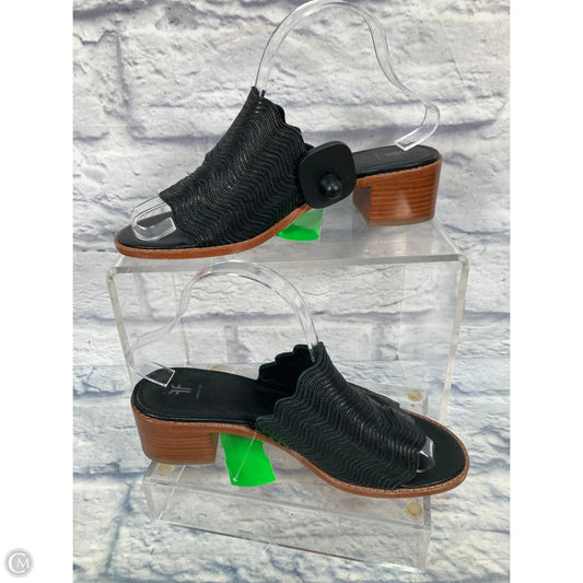 Sandals Designer By Frye In Black, Size: 8