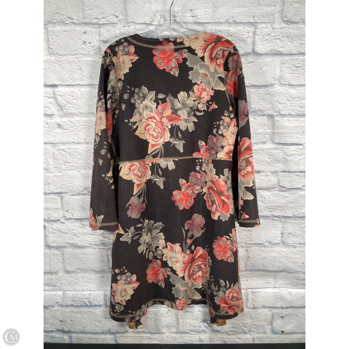 Cardigan By Anthropologie In Floral Print, Size: M