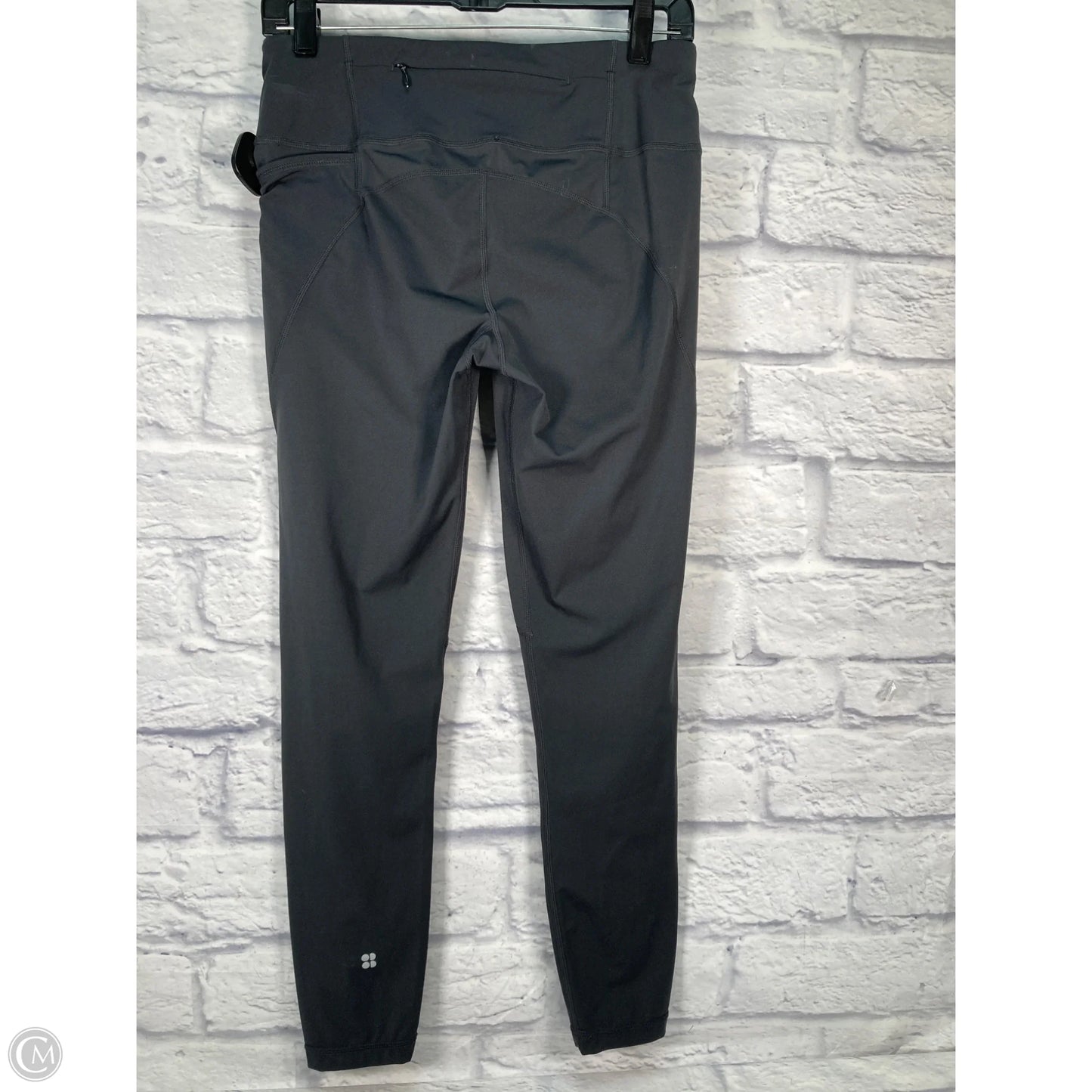 Athletic Leggings By Sweaty Betty In Grey, Size: M