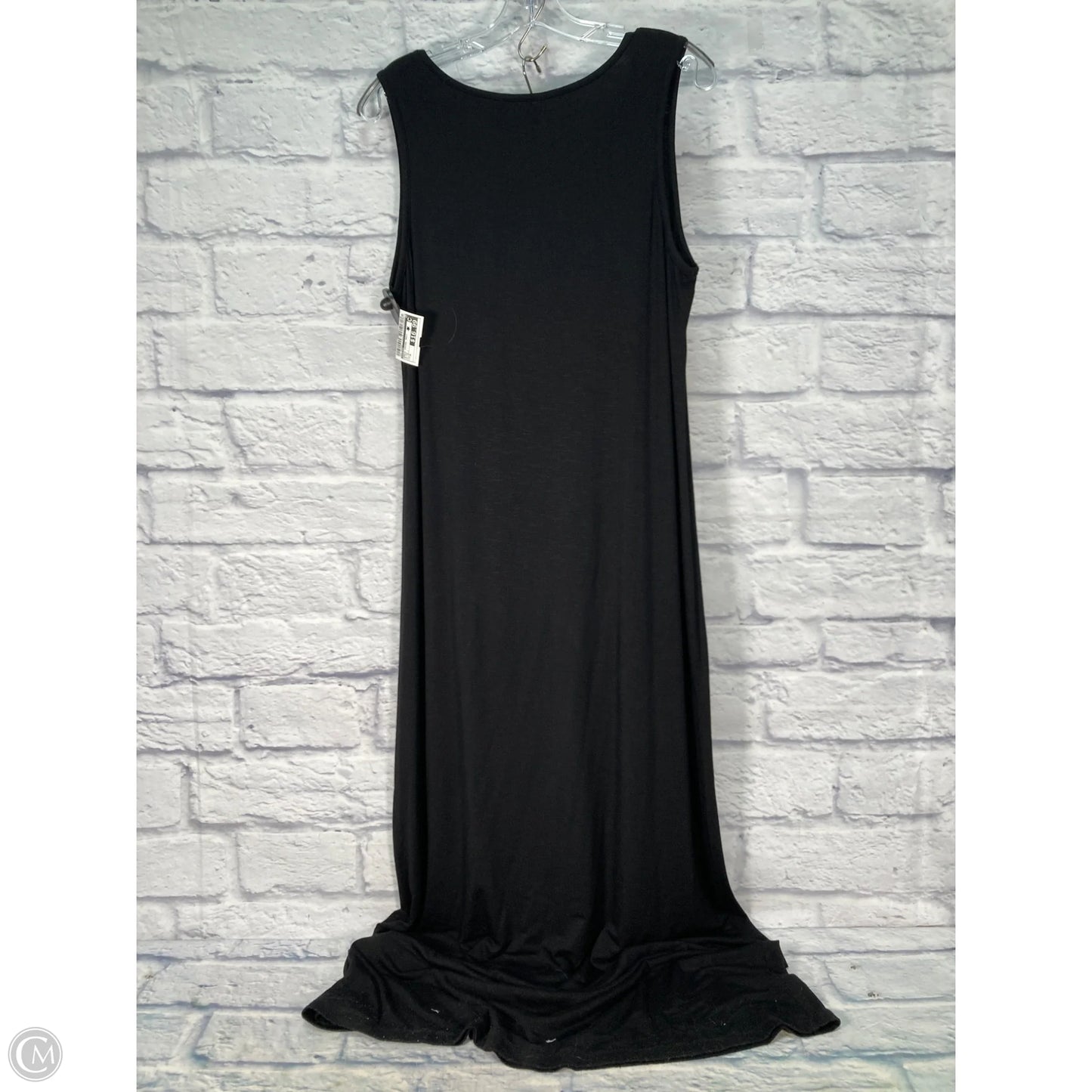 Dress Casual Maxi By Chicos In Black, Size: M