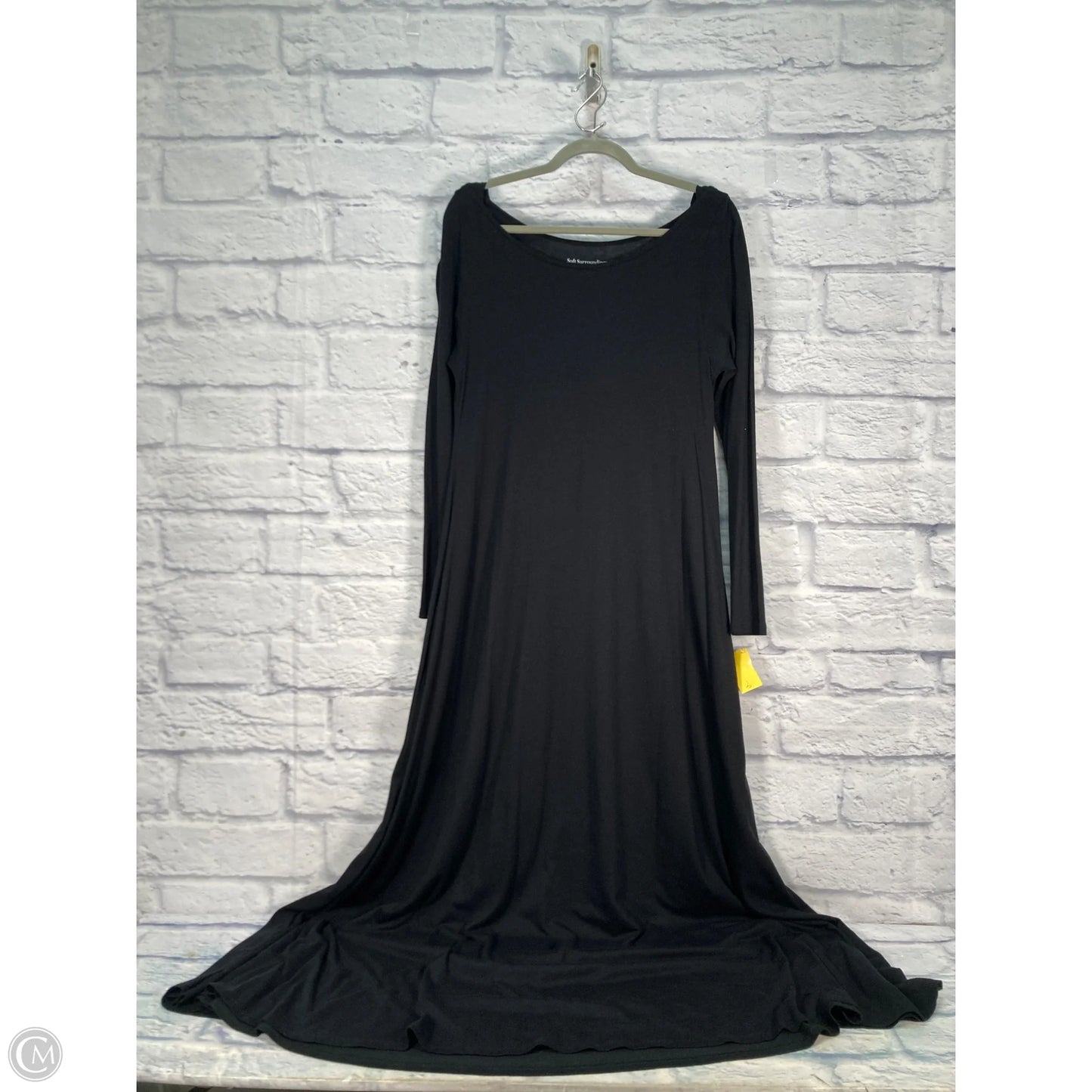 Dress Casual Maxi By Soft Surroundings In Black, Size: L
