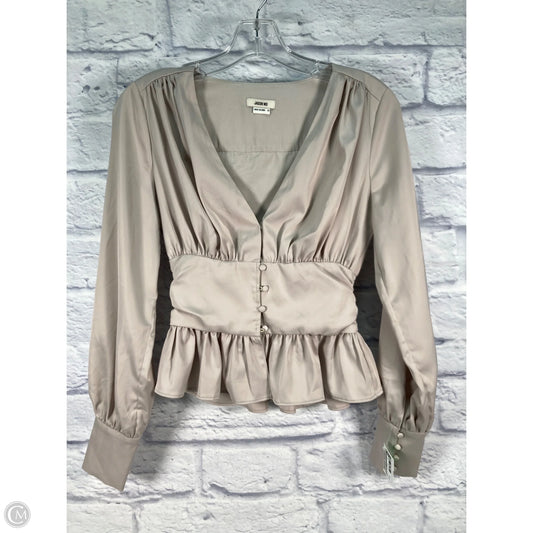 Blouse Designer By Jason Wu In Grey, Size: Xs