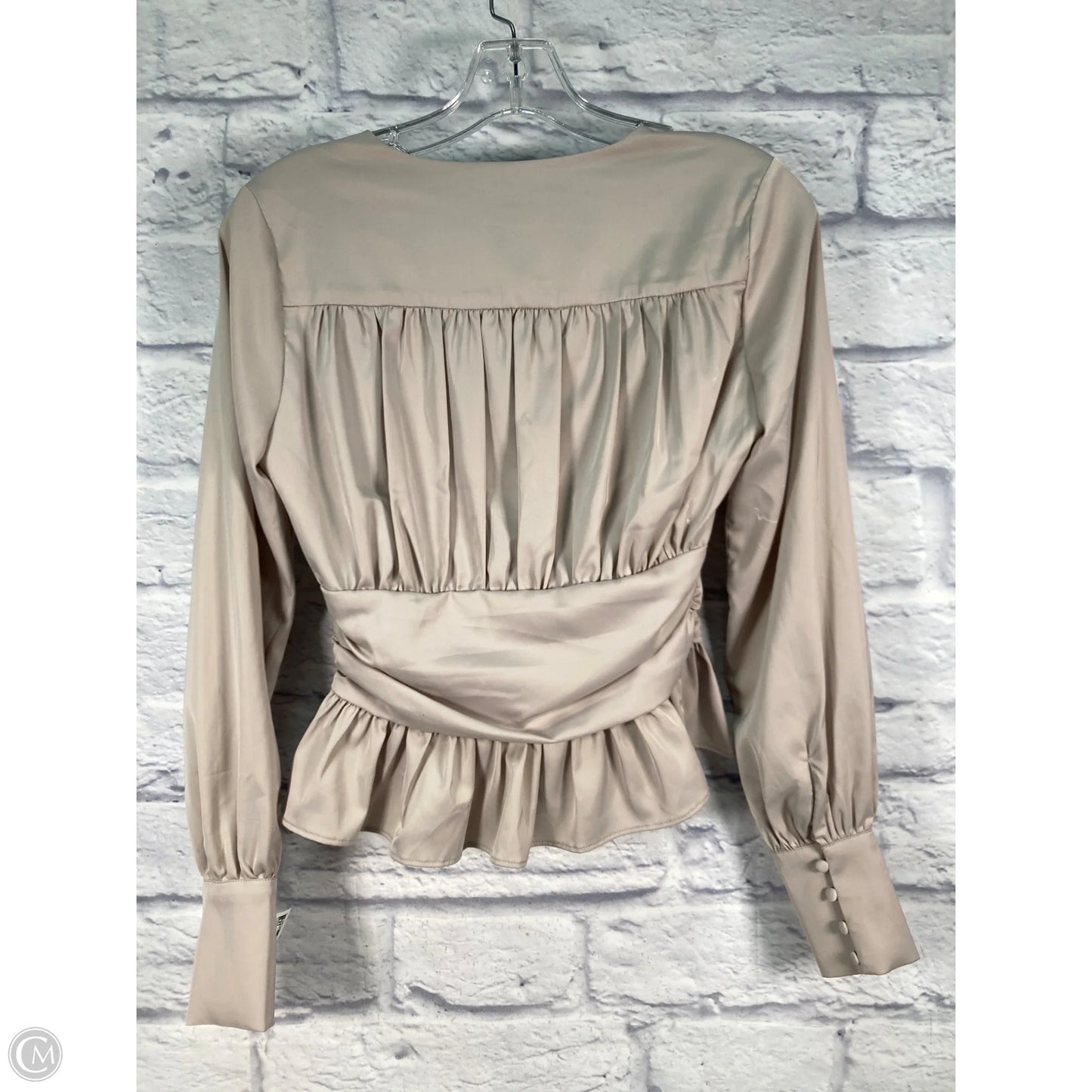 Blouse Designer By Jason Wu In Grey, Size: Xs