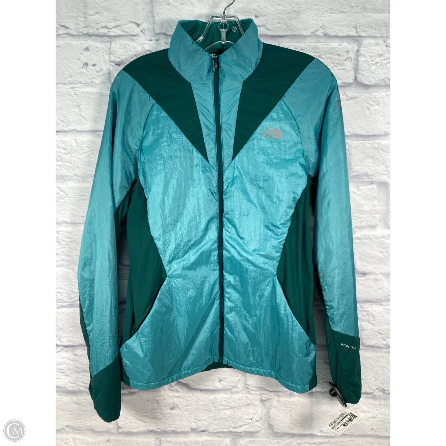 Jacket Windbreaker By The North Face In Blue, Size: M