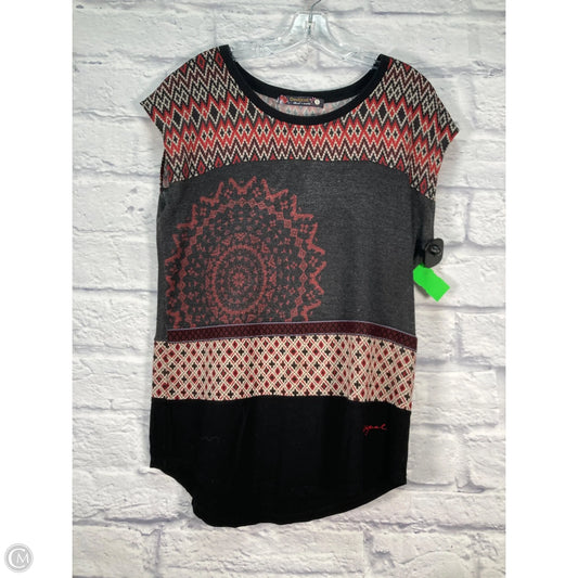 Top Short Sleeve By Desigual In Multi-colored, Size: S