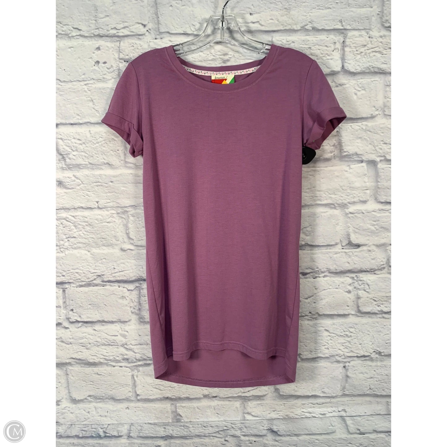 Athletic Top Short Sleeve By Clothes Mentor In Purple, Size: Xxs