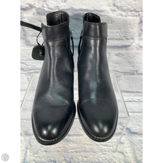 Boots Ankle Heels By Franco Sarto In Black, Size: 8