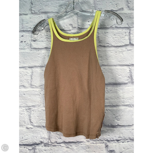 Tank Top By We The Free In Tan, Size: M