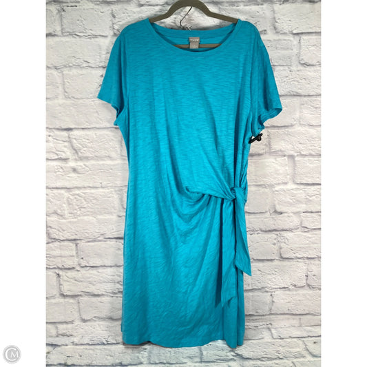 Dress Casual Short By Chicos In Blue, Size: Xl