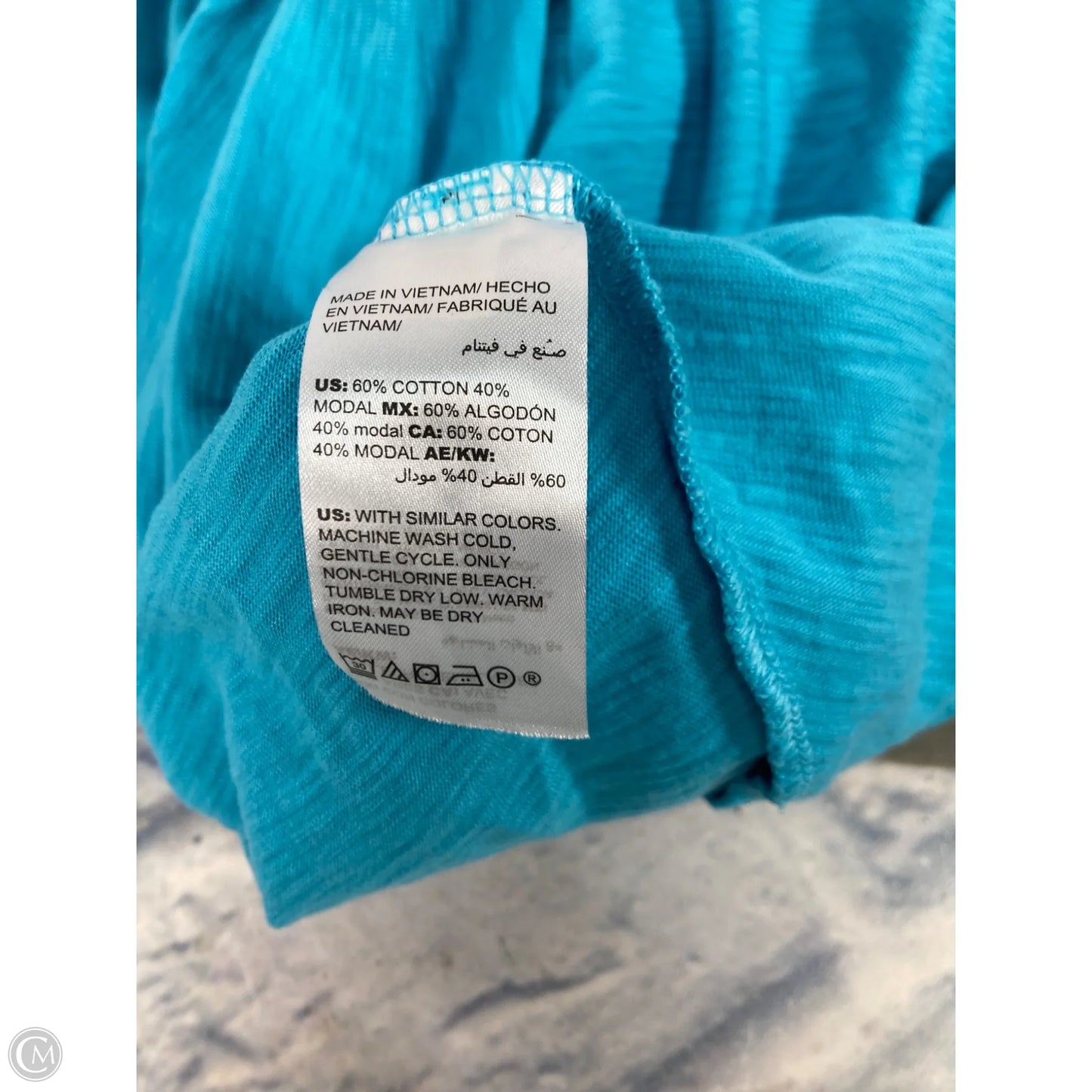Dress Casual Short By Chicos In Blue, Size: Xl