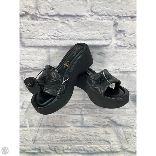 Sandals Heels Wedge By Seychelles In Black, Size: 7