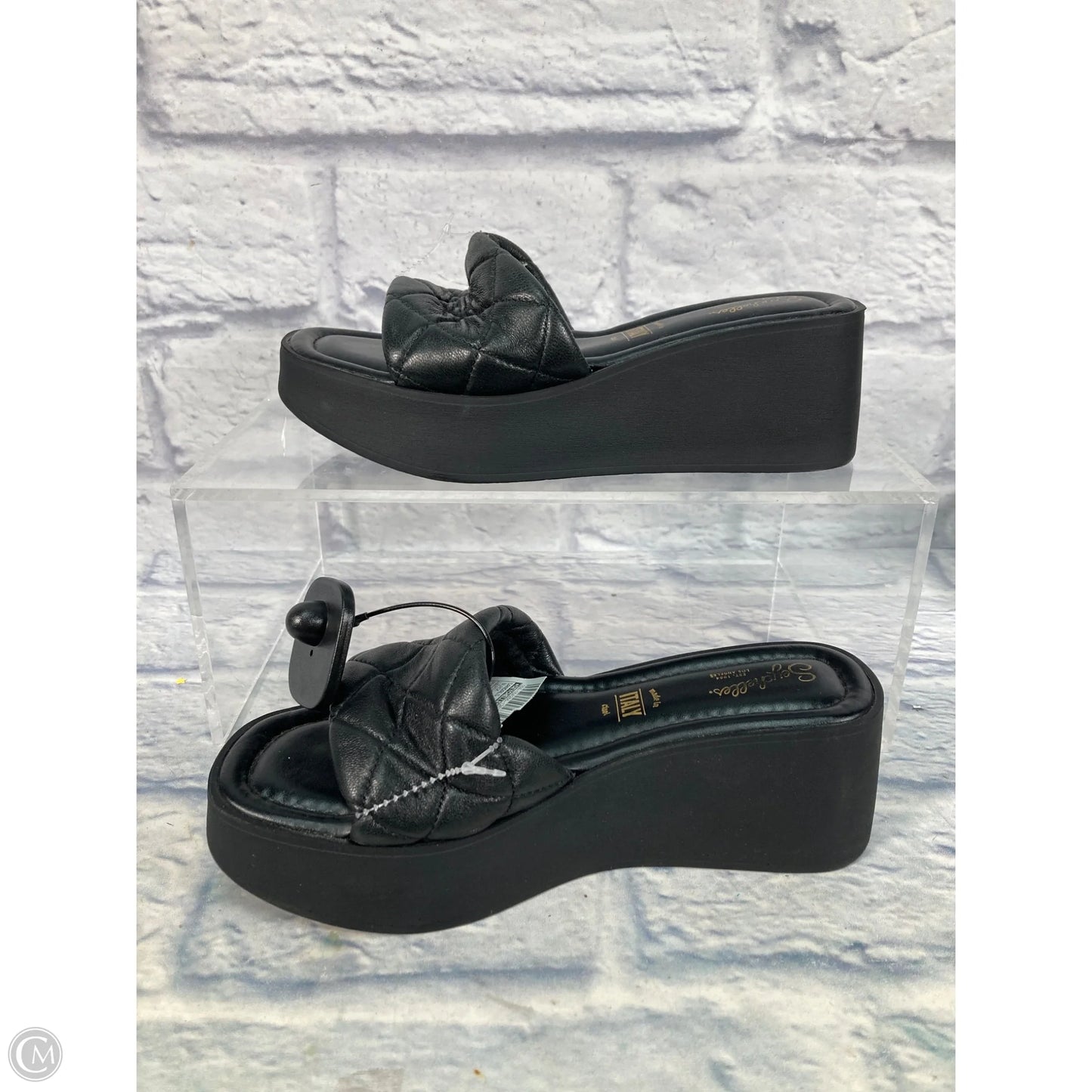 Sandals Heels Wedge By Seychelles In Black, Size: 7